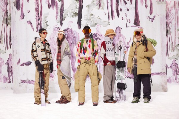 디올의 새로운 남성 스키 캡슐 컬렉션 ⓒDIOR