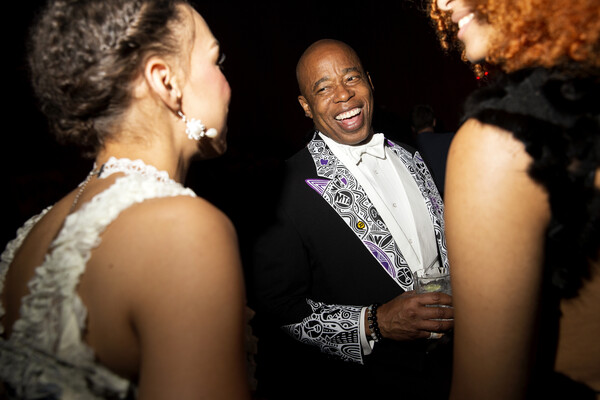 2022 멧 갈라에 참석한 뉴욕 시장 에릭 아담스 ⓒLEXIE MORELAND FOR WWD