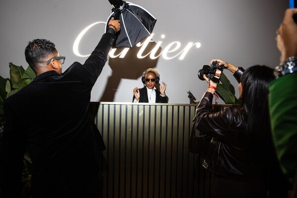 2024 까르띠에 트리니티 100주년 기념 이벤트. ⓒ Lexie Moreland/WWD