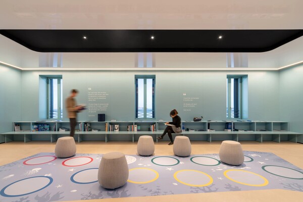 이탈리아 베니스에 위치한 씨 비욘드 오션 리터러시 센터. ©Prada Group