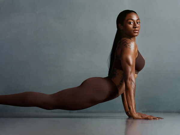 나이키스킴스 캠페인에 등장한 샤캐리 리처드슨 / 나이키 제공