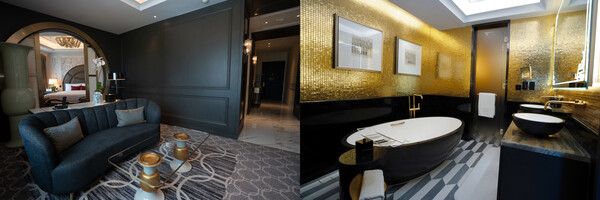 동서양의 문화가 고루 어우러진 크리에테르 스위트(Createur Suite)의 전경