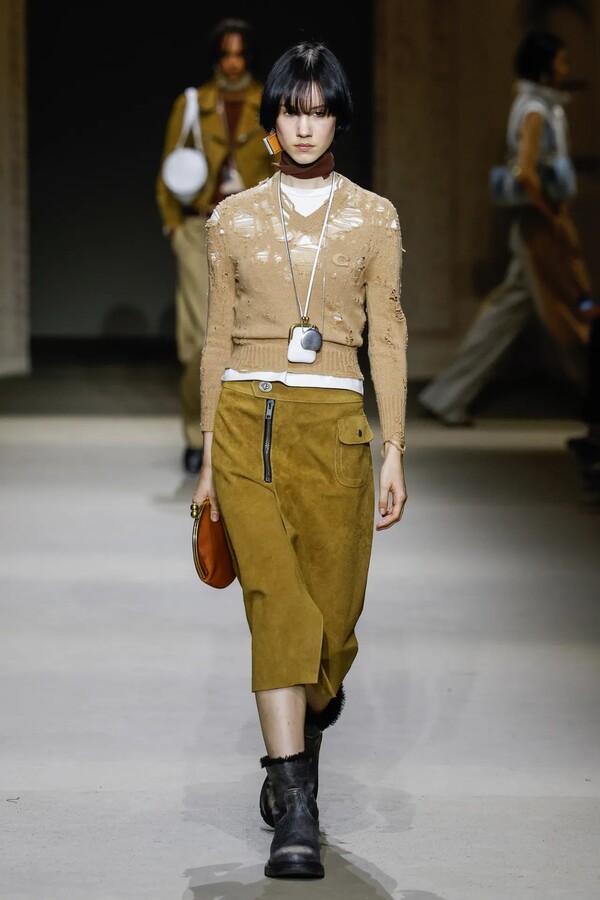 코치 2026 봄 레디투웨어 컬렉션 ©Giovanni Giannoni/WWD