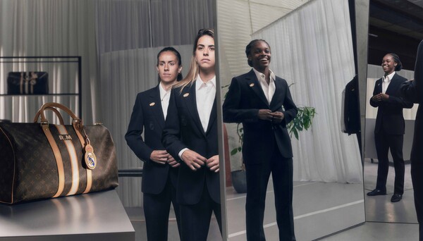 루이 비통의 레알 마드리드 여자 축구팀 공식 포멀웨어 컬렉션 / 루이 비통 제공