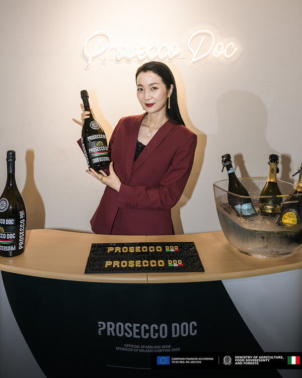 최근 열린 'Milan Loves Seoul' 프로젝트에 참석한 배우 김주령 ©PROSECCO DOC