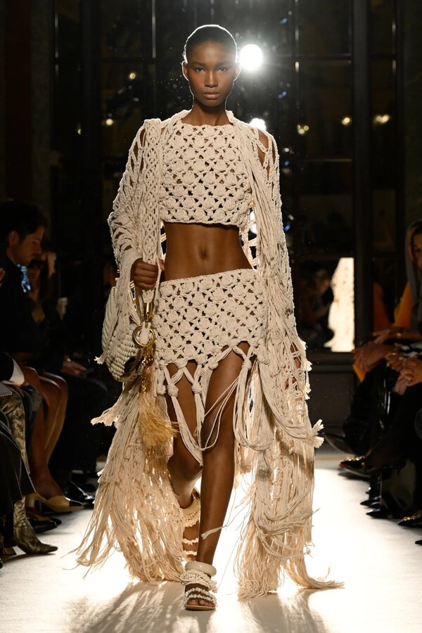 발망 봄 2026 레디투웨어 컬렉션 ©Giovanni Giannoni/WWD