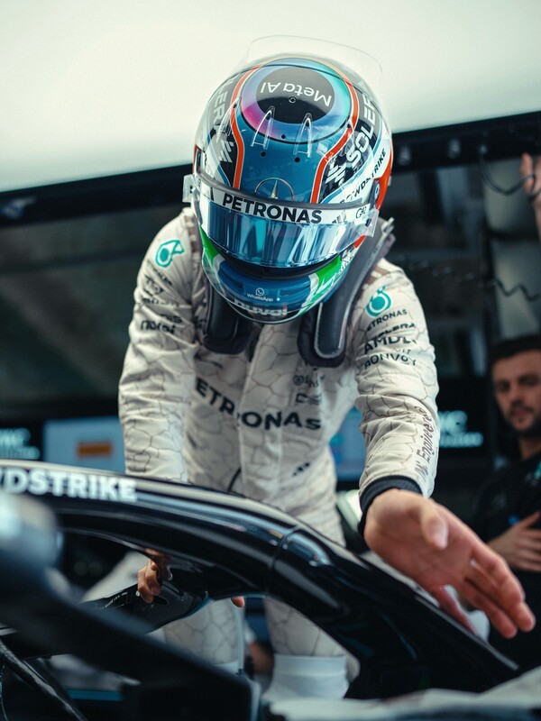 2025 오스틴 그랑프리에서 첫선을 보인 메타 AI와 메르세데스 F1 팀의 협업 / @mercedesamgf1