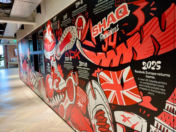 런던에 위치한 리복의 새로운 유럽 본사 내부 / 리복 제공