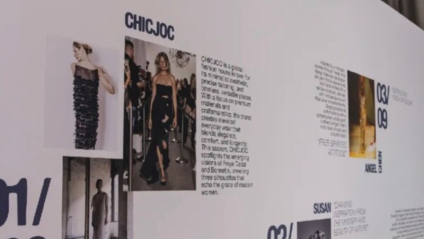  Chicjoc의 밀라노 패션위크 전시 전경.  ©Chicjoc 