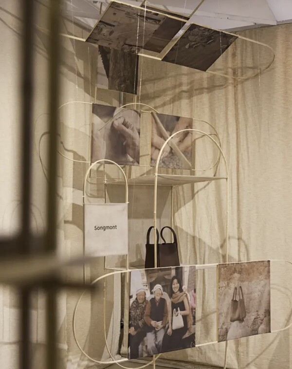 2년 연속 파리 패션위크에 참석한 송몽. ©Songmont