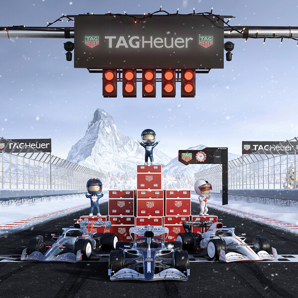 태그호이어 2025 홀리데이 캠페인 '태그호이어 홀리데이 레이스 2025' / 태그호이어 제공 