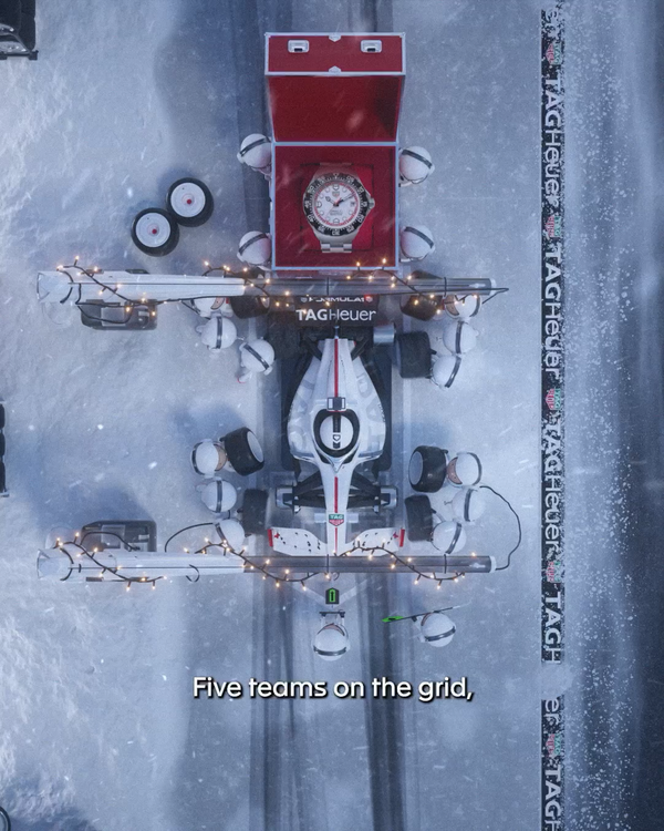 태그호이어 2025 홀리데이 캠페인 '태그호이어 홀리데이 레이스 2025' / 태그호이어 제공 