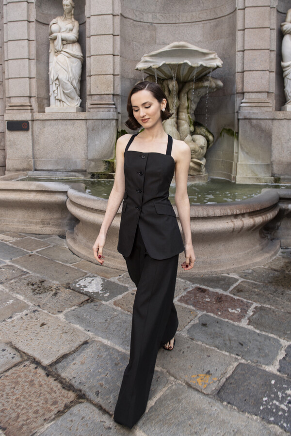 막스마라 SS26 패션쇼에 참석한 모드 아패토우. 막스마라 제공