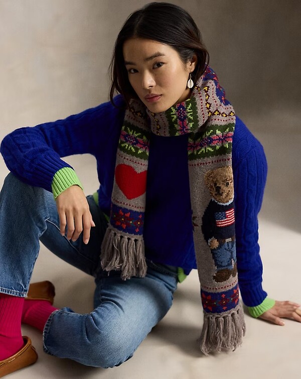 랄프 로렌 '폴로 베어 울 블렌드 스카프' / 랄프 로렌 제공