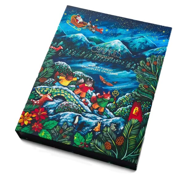 콤파르테스 ‘윈터 폭스’ 초콜릿 어드벤트 캘린더