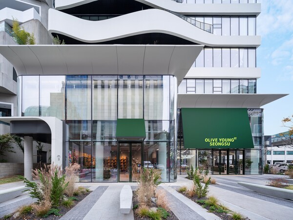 해외 방문객이 자주 찾는 올리브영N 성수점 / 올리브영 제공